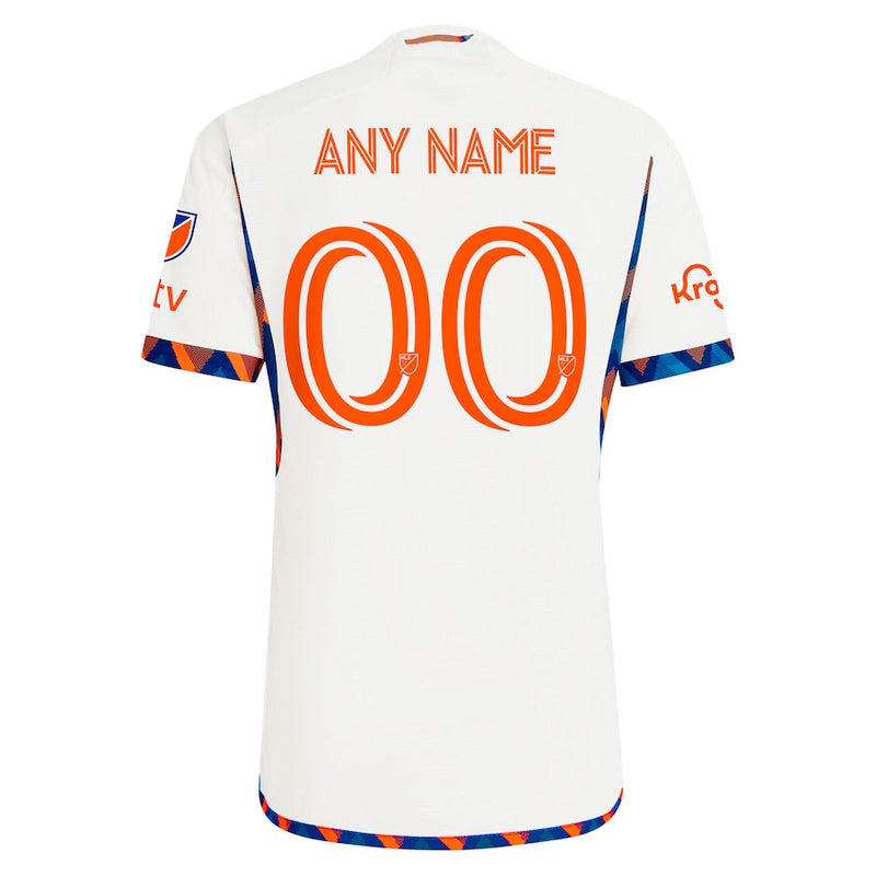 FC Cincinnati  2024 The Canvas Kit Authentic Custom Jersey - White