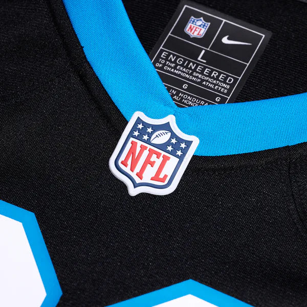 Jackson Kuwatch Carolina Panthers Soccer Intl Team Game Jersey - Black