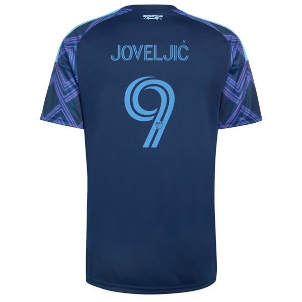 Adidas Sporting Kansas City 2026 The 18th & Vine Kit Replica Custom Jersey Blue
