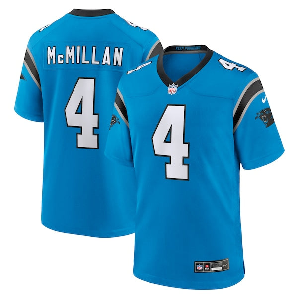 Soccer Intl Tetairoa McMillan Carolina Panthers Alternate Game Jersey Blue