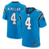 Soccer Intl Tetairoa McMillan Carolina Panthers Alternate Game Jersey Blue