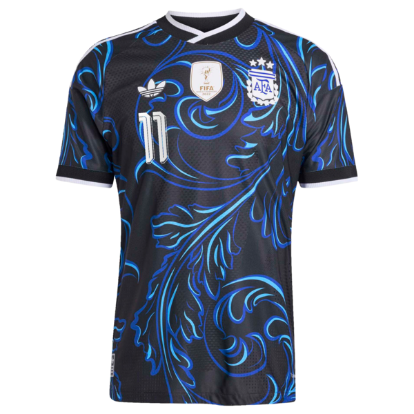 Soccer Intl Angel Di Maria Argentina National Team 2026 Away Authentic Jersey Black