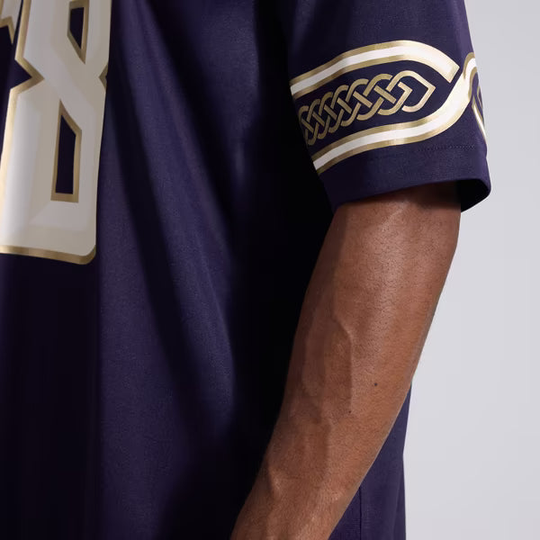 Justin Jefferson Minnesota Vikings Soccer Intl 2026 Rivalries Collection Game Jersey - Purple
