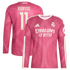 Rodrygo Real Madrid Soccer Intl 2026/27 Third Replica Long Sleeve Jersey - Pink