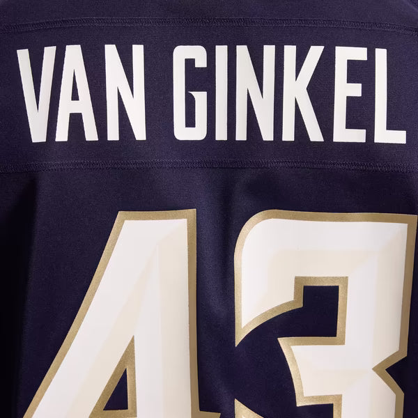 Andrew Van Ginkel Minnesota Vikings Soccer Intl 2026 Rivalries Collection Game Jersey - Purple