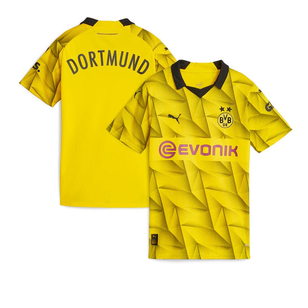 Borussia Dortmund  2023/24 Third Custom Jersey - Yellow