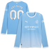 Soccer Intl Manchester City 2026/27 Home Replica Long Sleeve Custom Jersey Light Blue