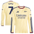 Bukayo Saka Arsenal Soccer Intl 2026/27 Third Replica Long Sleeve Jersey - Yellow