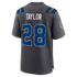 Jonathan Taylor Indianapolis Colts Soccer Intl 2026 Rivalries Collection Game Jersey - Anthracite