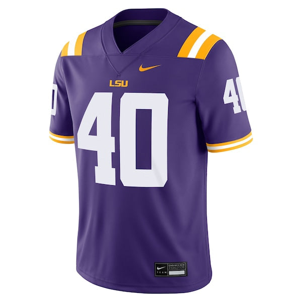 Whit Weeks LSU Tigers Soccer Intl Home Game Jersey - Purple