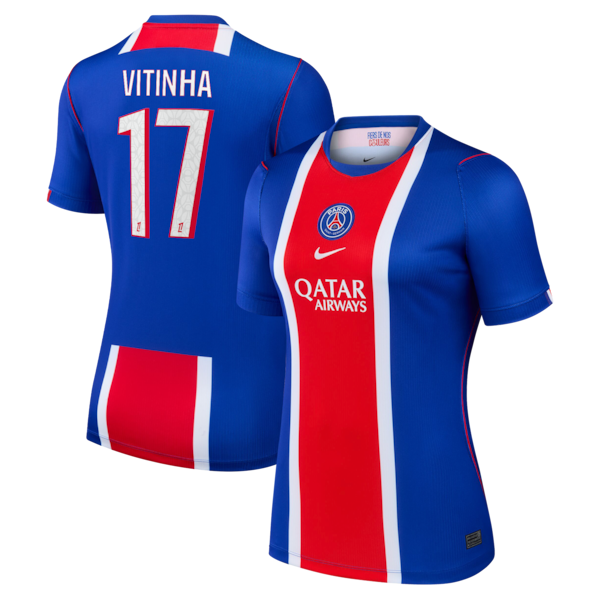 Soccer Intl Vitinha Paris Saint-Germain 2026/27 Home Stadium Replica Jersey Blue