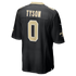 Jordyn Tyson New Orleans Saints Soccer Intl 60th Season Patch Game Jersey - Black