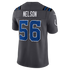 Quenton Nelson Indianapolis Colts Soccer Intl 2026 Rivalries Collection Stitched Limited Jersey - Anthracite