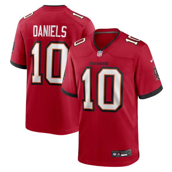 Jalon Daniels Tampa Bay Buccaneers Soccer Intl Team Game Jersey - Red
