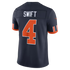 D'Andre Swift Chicago Bears Soccer Intl 2026 Rivalries Collection Stitched Limited Jersey - Navy