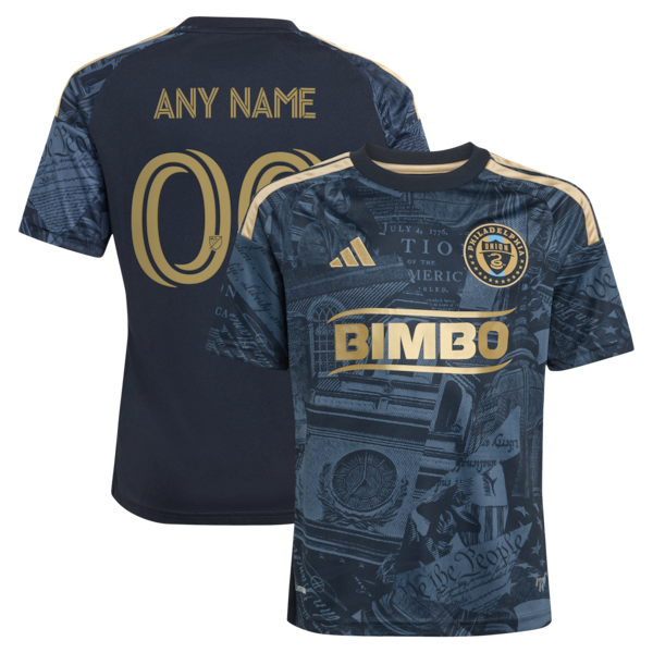 Soccer Intl Philadelphia Union Youth 2026 1776 Kit Replica Custom Jersey Navy
