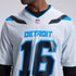 Jared Goff Detroit Lions Soccer Intl 2026 Rivalries Collection Game Jersey - Silver