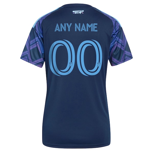 Soccer Intl Sporting Kansas City Women's 2026 The 18th & Vine Kit Replica Custom Jersey Blue