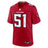 Jared Ivey Atlanta Falcons Soccer Intl Team Game Jersey - Red