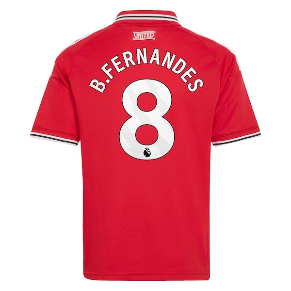 Soccer Intl Bruno Fernandes Manchester United 2026/27 Home Stadium Replica Jersey Red