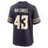 Andrew Van Ginkel Minnesota Vikings Soccer Intl 2026 Rivalries Collection Game Jersey - Purple