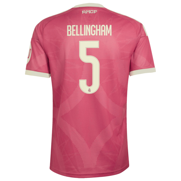 Jude Bellingham Real Madrid Soccer Intl 2026/27 Third Replica Jersey - Pink