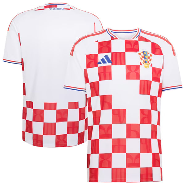 Croatia National Team Soccer Intl 2027 Home Replica Jersey - White