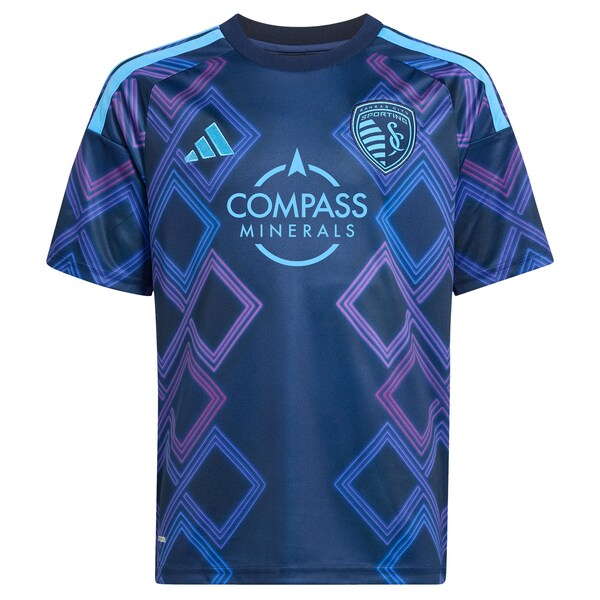Soccer Intl Sporting Kansas City Youth 2026 The 18th & Vine Kit Replica Custom Jersey Blue