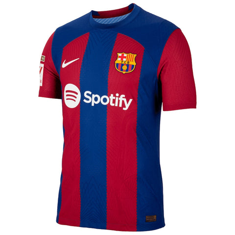 Pedri Barcelona 2023/24 Home  Shirt - Royal