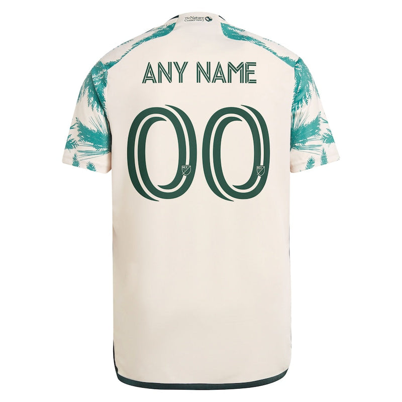 Portland Timbers  2024 Nature Unites  Custom Jersey – Tan