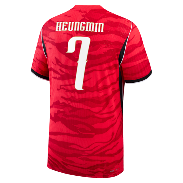 Soccer Intl Son Heung-Min South Korea National Team 2026 Home Match Authentic Jersey Red