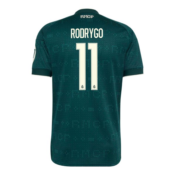 Rodrygo Real Madrid Soccer Intl 2026/27 Away Replica Jersey - Green