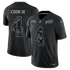 James Cook III Buffalo Bills Soccer Intl 2026 Salute to Service Stitched Limited Jersey - Black