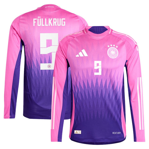 DFB Away Shirt 2024 - Long Sleeve with Füllkrug 9 printing