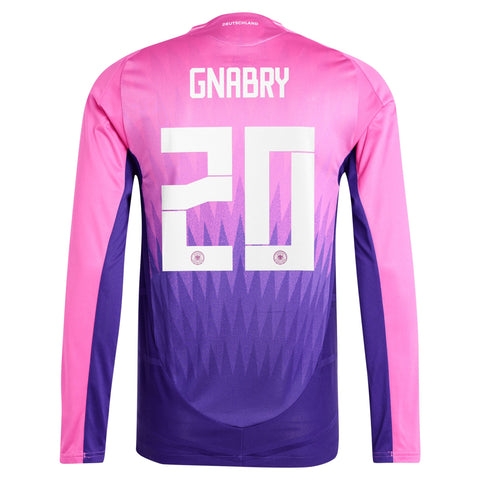 DFB Away Shirt 2024 - Long Sleeve with Gnabry 20 printing