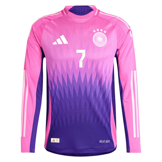 DFB Away Shirt 2024 - Long Sleeve with Havertz 7 printing