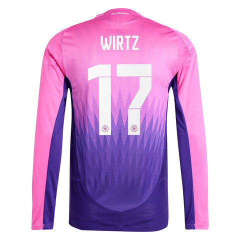 DFB Away Shirt 2024 - Long Sleeve with Wirtz 17 printing