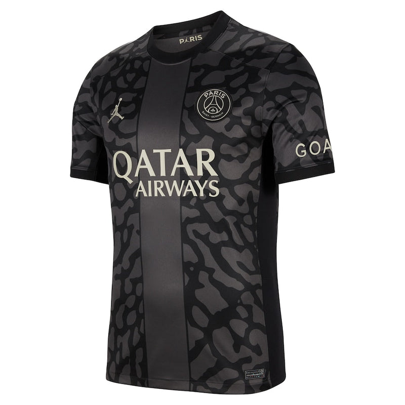 Paris Saint-Germain  Brand 2023/24 Third Stadium Jersey - Anthracite