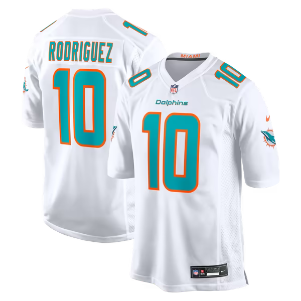 Jacob Rodriguez Miami Dolphins Soccer Intl Game Jersey - White