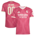 Real Madrid Soccer Intl 2026/27 Third Replica Custom Jersey - Pink