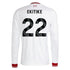 Hugo Ekitike Liverpool Soccer Intl 2026/27 Away Replica Long Sleeve Jersey - White