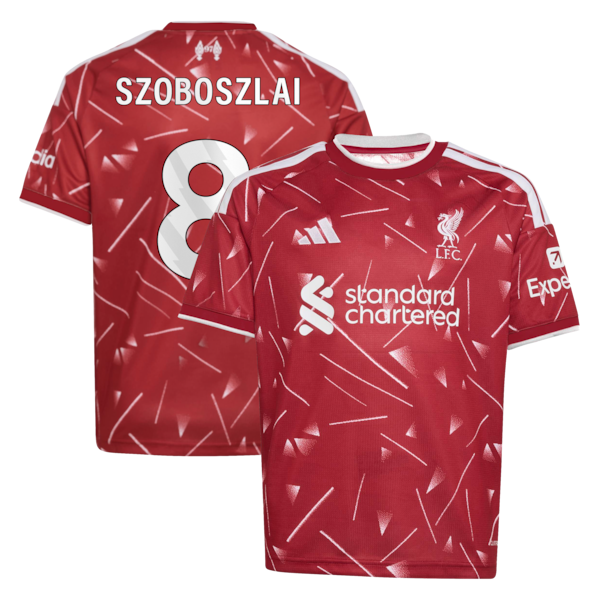 Soccer Intl Dominik Szoboszlai Liverpool 2026/27 Home Replica Youth Jersey Red