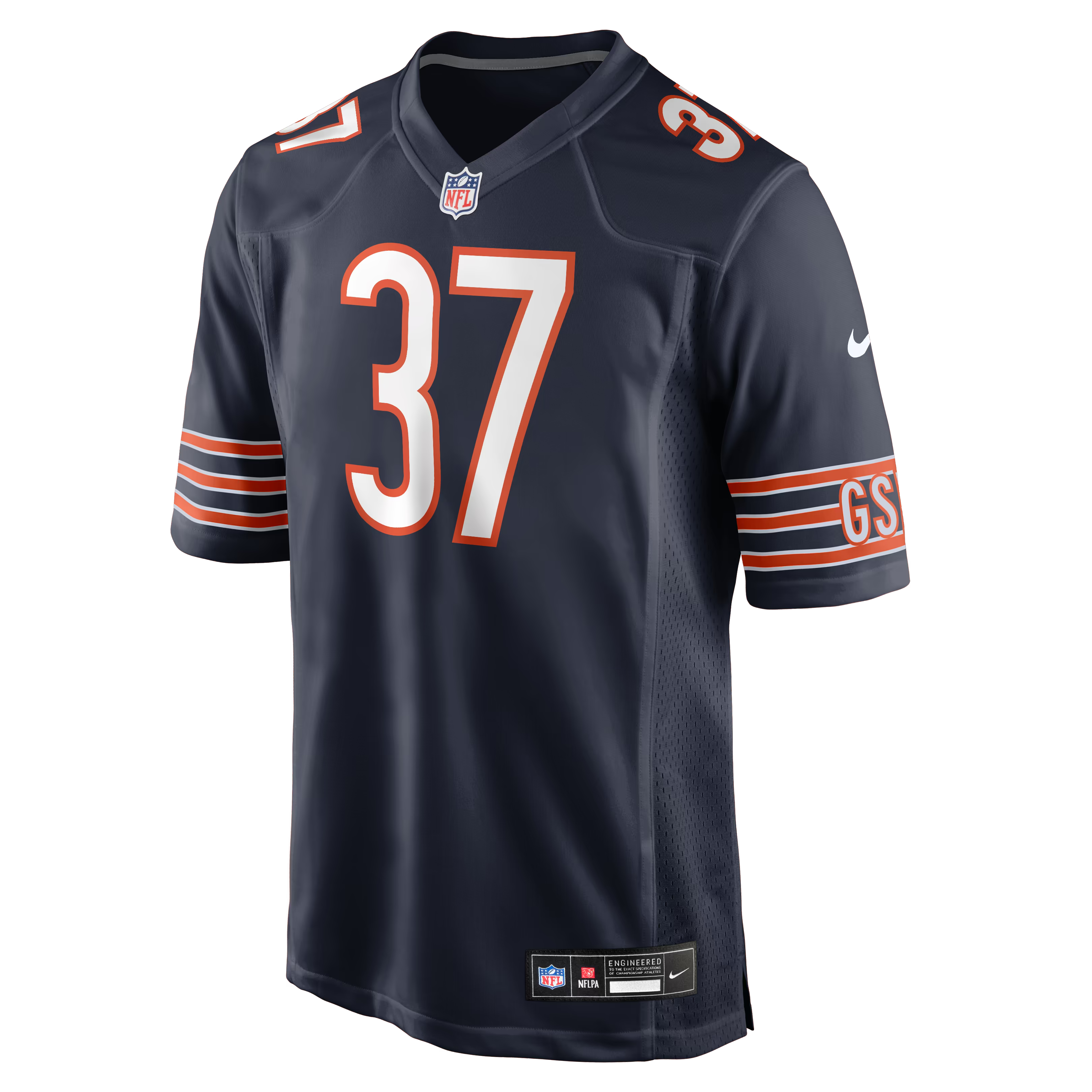 Deantre Prince Chicago Bears Soccer Intl Team Game Jersey - Navy