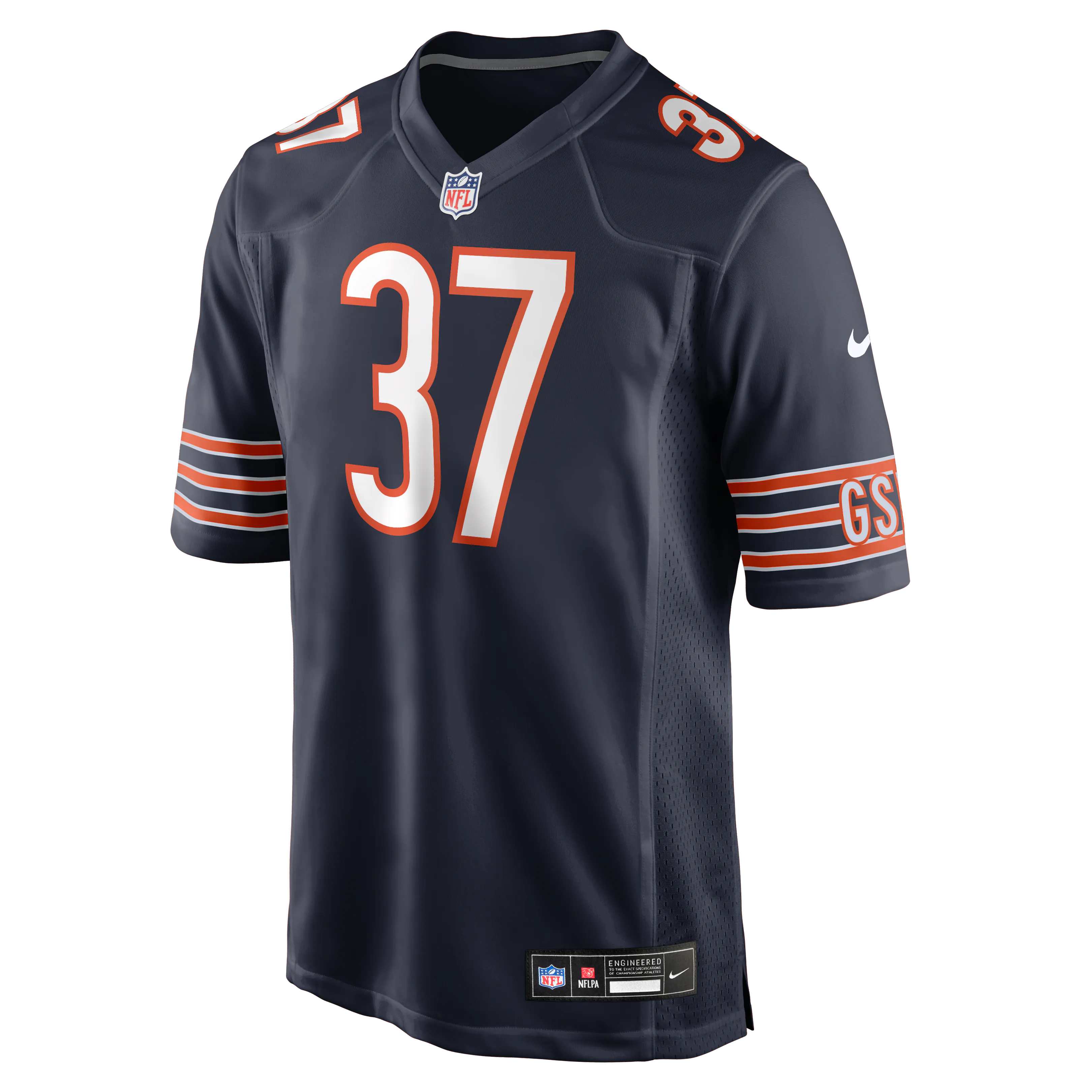 Deantre Prince Chicago Bears Soccer Intl Team Game Jersey - Navy
