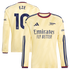 Eberechi Eze Arsenal Soccer Intl 2026/27 Third Replica Long Sleeve Jersey - Yellow
