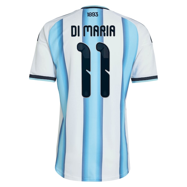 Soccer Intl Angel Di Maria Argentina National Team 2026 Home Authentic Jersey White