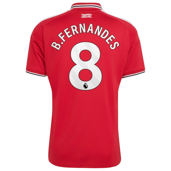 Soccer Intl Bruno Fernandes Manchester United 2026/27 Home Replica Jersey Red