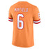 Baker Mayfield Tampa Bay Buccaneers Soccer Intl Alternate Vapor F.U.S.E. Stitched Limited Jersey - Creamsicle