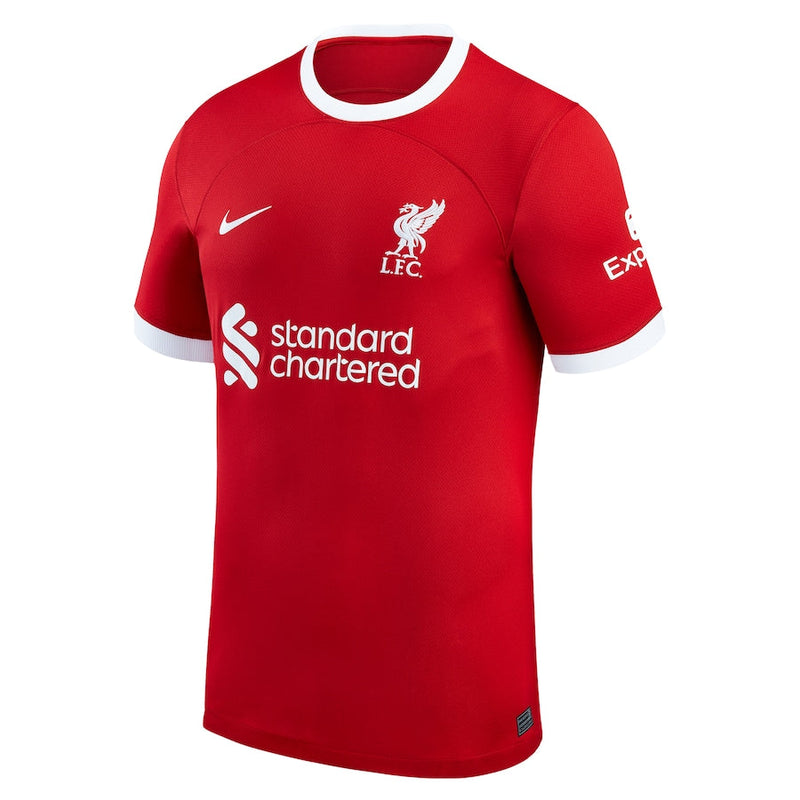 Luis Diaz Liverpool  2023/24 Home Player Jersey - Red