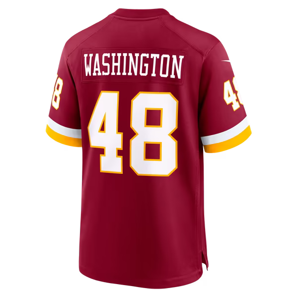 Joshua Josephs Washington Commanders Soccer Intl Game Player Jersey - Burgundy